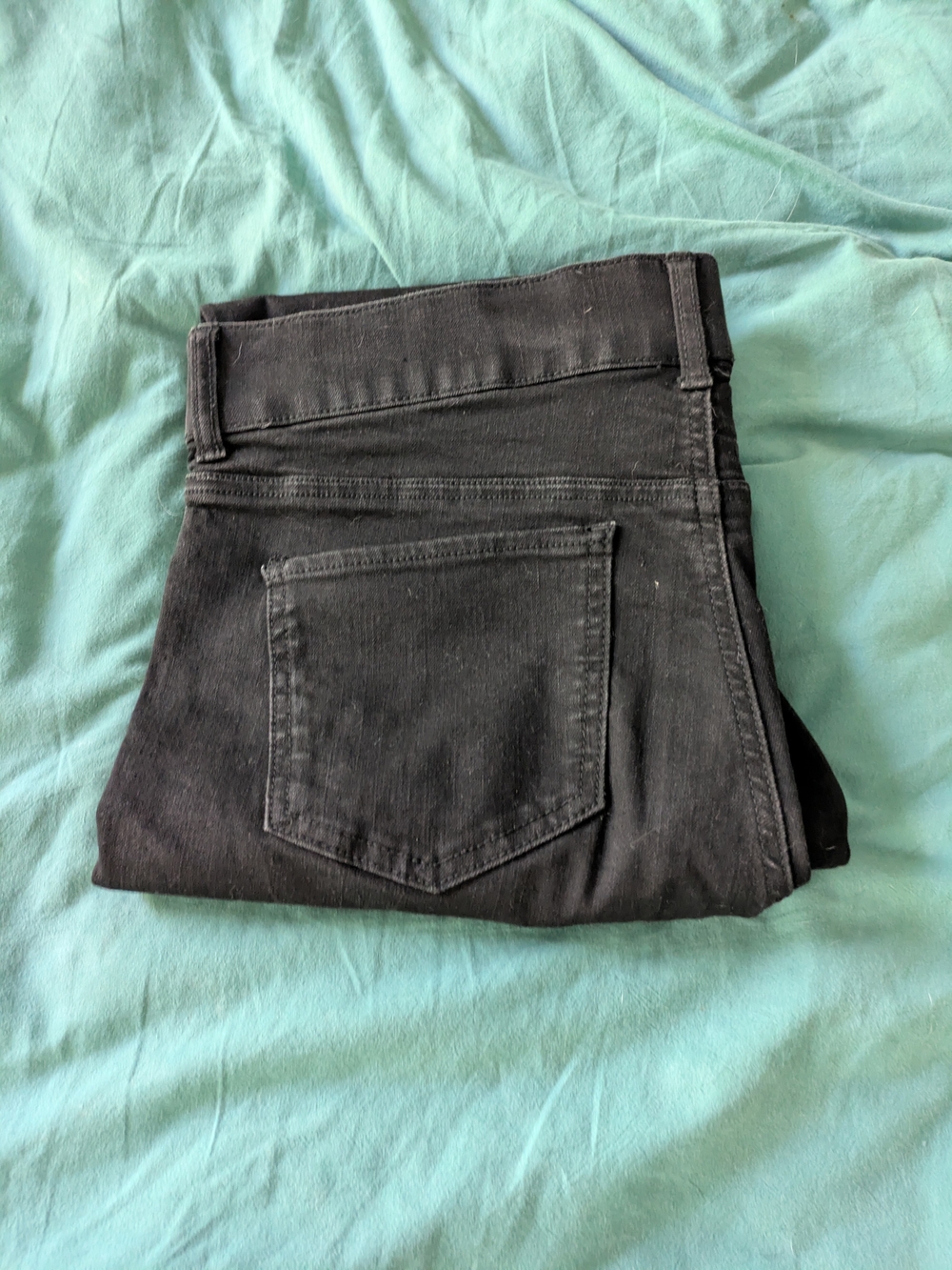 Gloria Vanderbilt Shape Effect High Rise Straight Leg Jeans Size 12 - Picture 3 of 4